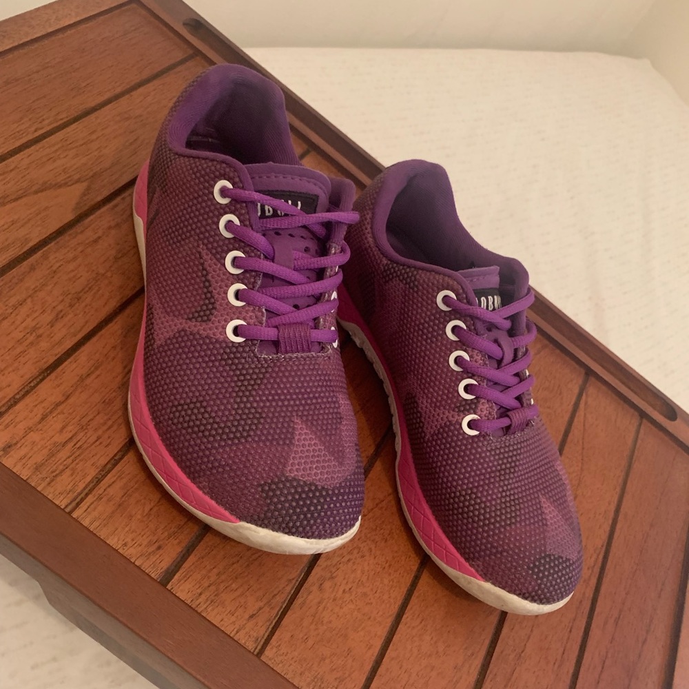 NOBULL PURPLE CAMO TRAINERS